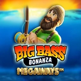 Big Bass Bonanza Megaways online game logo by Pragmatic Play on dendera-casinos.es