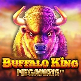 Buffalo King Megaways slot logo by Pragmatic Play at Dendera Casino