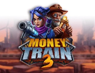 Money Train 3 slot visual from Relax Gaming available on dendera-casinos.es